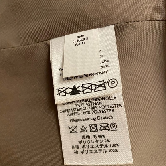 Eddie Bauer Women's Size 8 Blazer Jacket Linen Button Front Notch Lapel - Picture 7 of 15